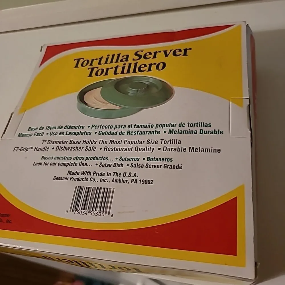 Melamine Tortilla Server